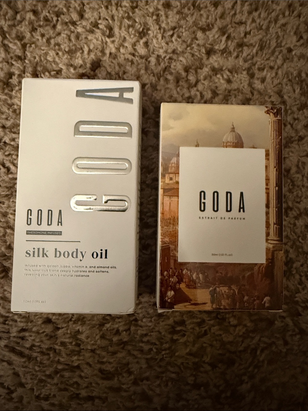 Silk Body Oil — White Nourishing Body Oil